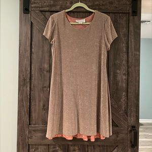 Jessica Howard Champagne/rose sparkle dress